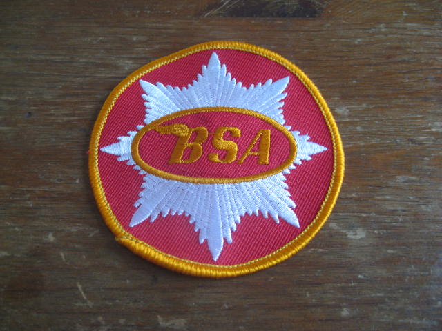 画像: BSA   patch　　                   　　　　　　　　　　                 