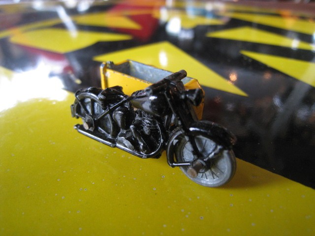 画像: Meccano Dinky AA Motorcycle & Sidecar