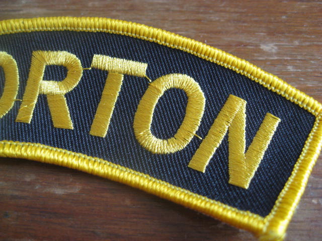 画像: NORTON   　patch  　　　　　　　　　　　　                 