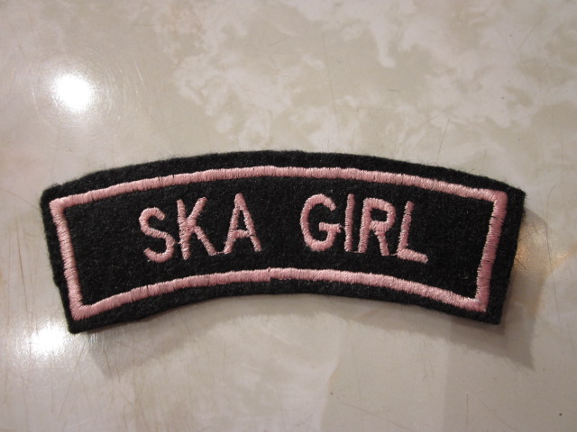 画像: SKA GIRL  patch                              