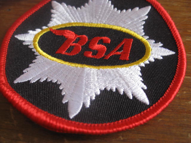 画像: BSA   patch　　                   　　　　　　　　　　                 