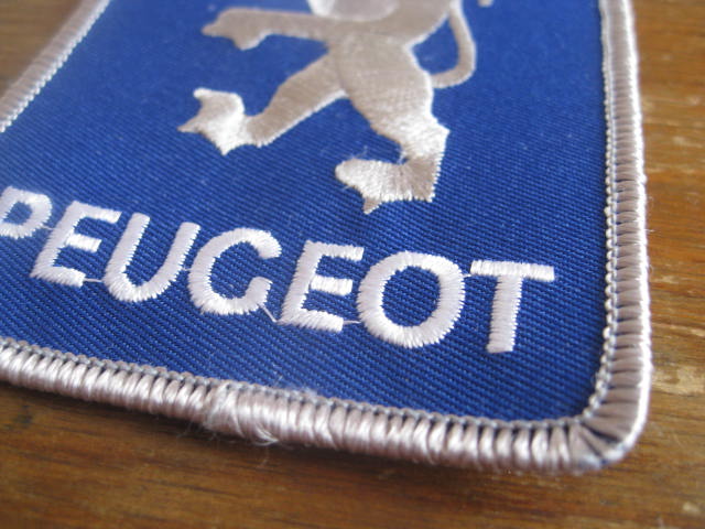 画像: PEUGEOT 　ワッペン　　　 　　　　　　　　　　　                                     　　　　　　　　　　                 