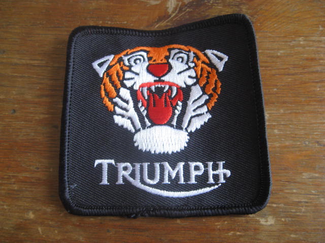 画像: TRIUMPH    ワッペン　                   　　　　　　　　　　                 