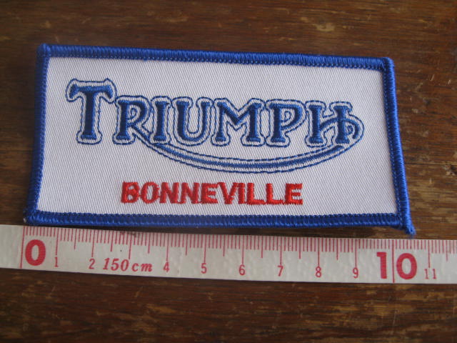 画像: TRIUMPH    patch　　                   　　　　　　　　　　                 