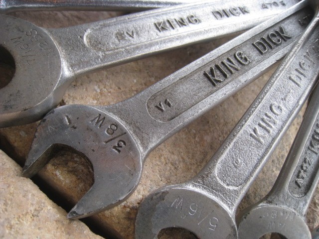 画像: 1960年代 King-Dick　Vintage wrench
