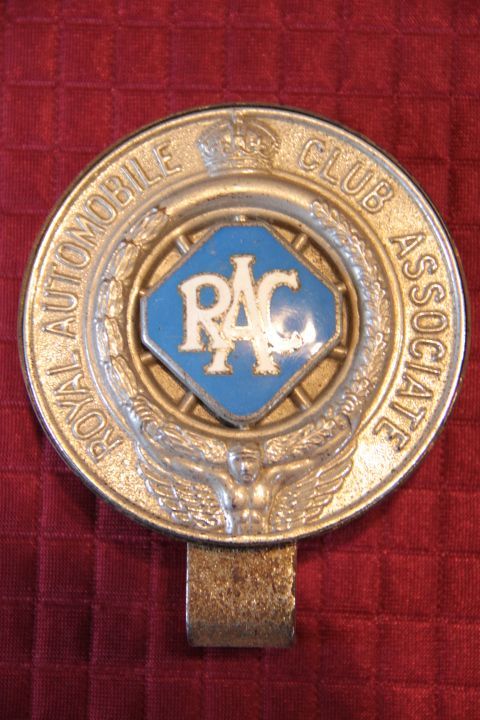 RACビンテージカーバッジ,Royal Automobile Club - BURN-UPS!