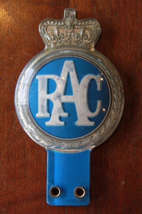 RACビンテージカーバッジ,Royal Automobile Club - BURN-UPS!