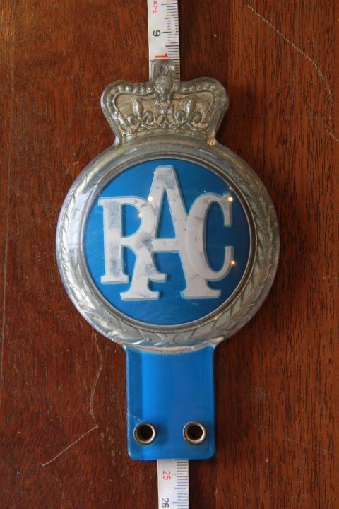 画像: RACビンテージカーバッジ,Royal Automobile Club　　　　　　　　　　　　　　　　　　　　　　　　