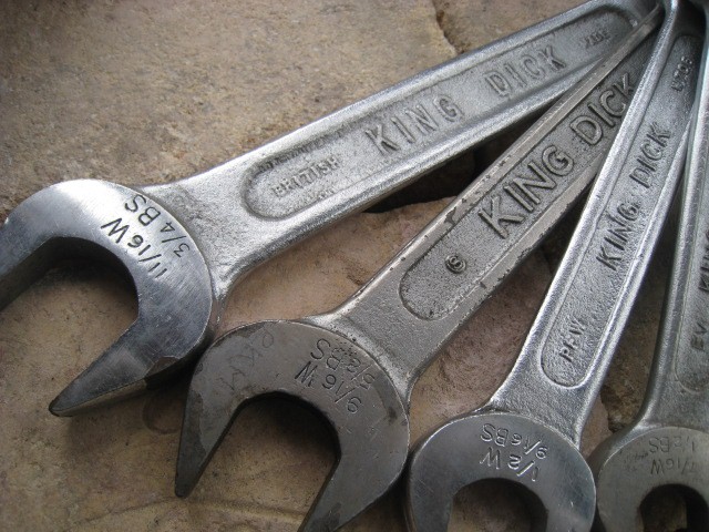 画像: 1960年代 King-Dick　Vintage wrench