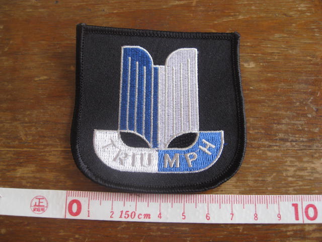 画像: TRIUMPH  　patch　　　 　　　　　　　　　　　                                     　　　　　　　　　　                 