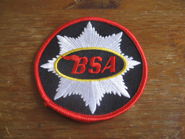 画像: BSA   patch　　                   　　　　　　　　　　                 