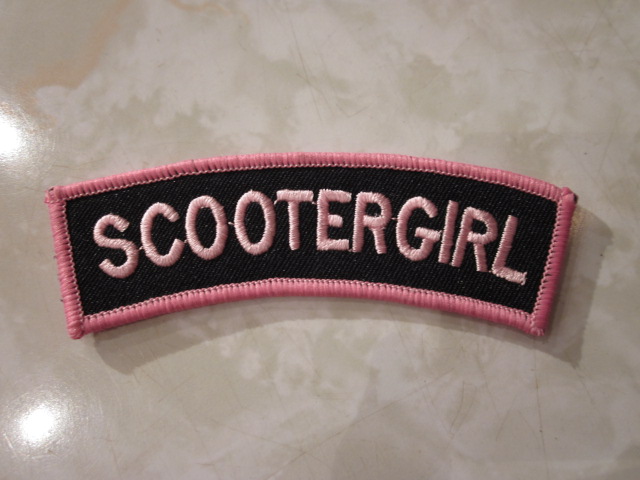 画像: SCOOTER GIRL  patch                              